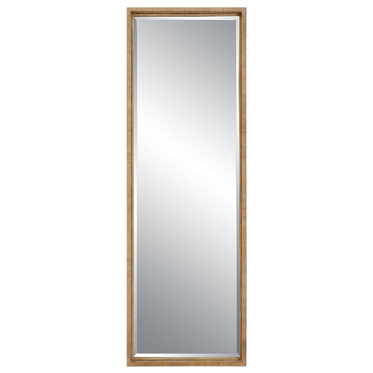 Paradise Rattan Mirror - Uttermost - Rectangular Mirrors by Modest Hut