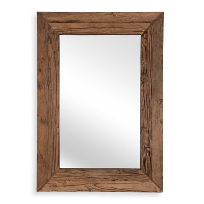 Rennick Large Reclaimed Pine Mirror - Uttermost - Rectangular Mirrors by Modest Hut