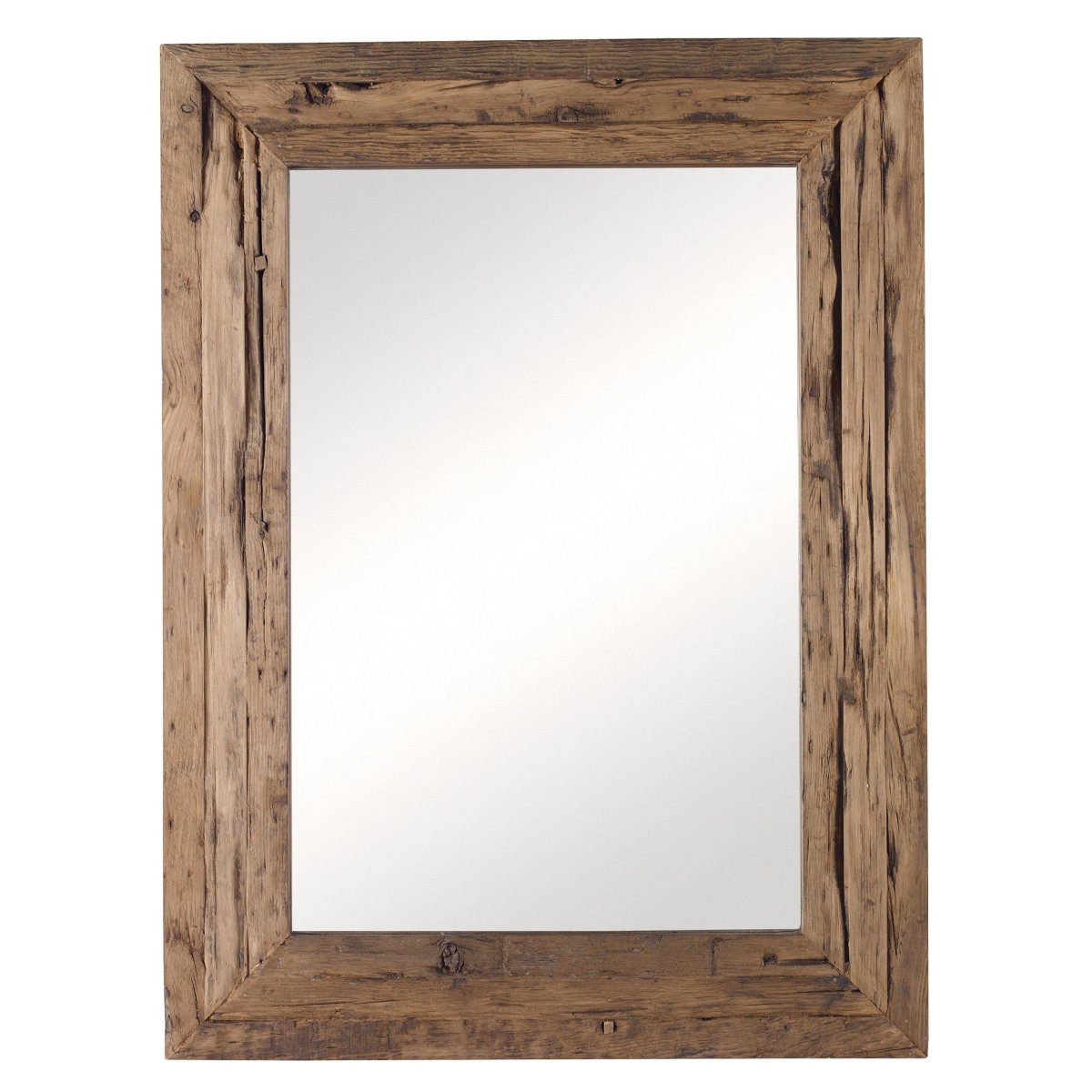 Rennick Rustic Wood Mirror - Uttermost - Rectangular Mirrors by Modest Hut