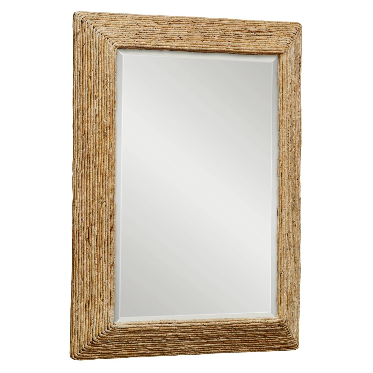Rora Woven Coastal Mirror - Uttermost - Rectangular Mirrors by Modest Hut