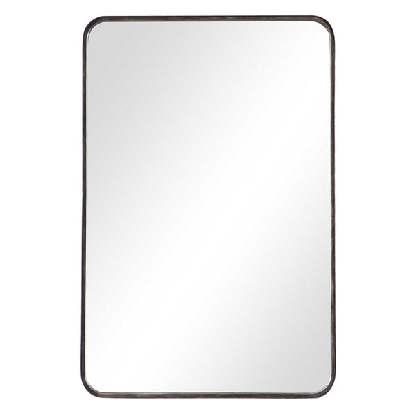 Rounded Corner Rectangular Mirror - Uttermost - Rectangular Mirrors by Modest Hut