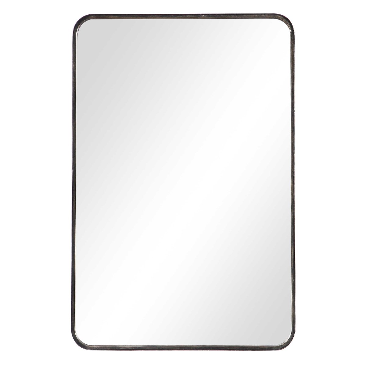 Rounded Corner Rectangular Mirror - Uttermost - Rectangular Mirrors by Modest Hut