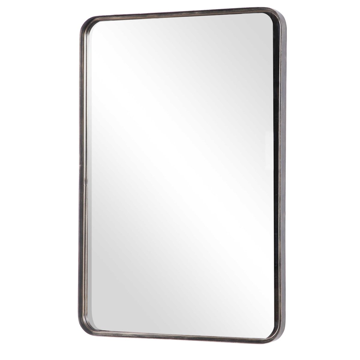 Rounded Corner Rectangular Mirror - Uttermost - Rectangular Mirrors by Modest Hut