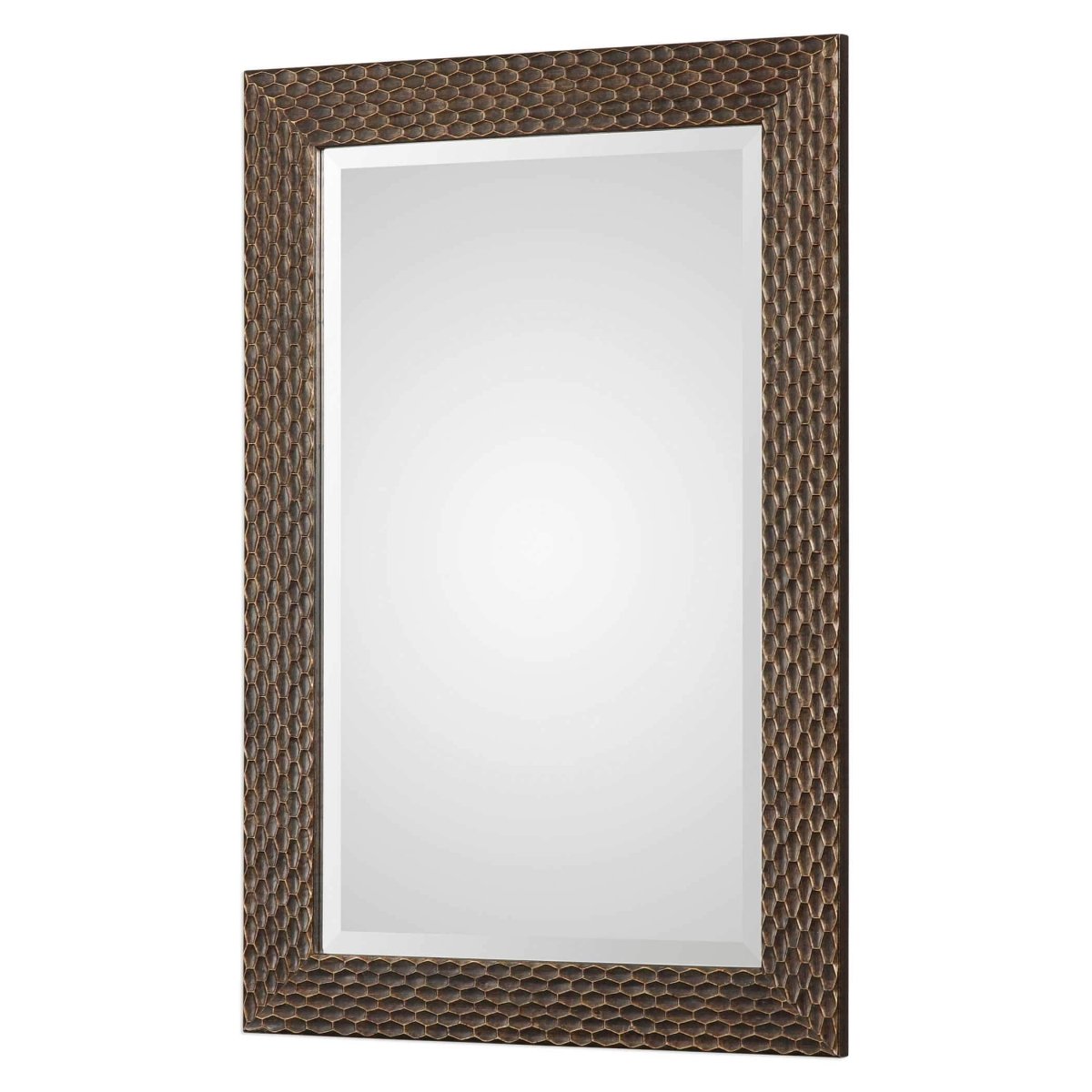 Rubigo Bronze Mirror - Uttermost - Rectangular Mirrors by Modest Hut