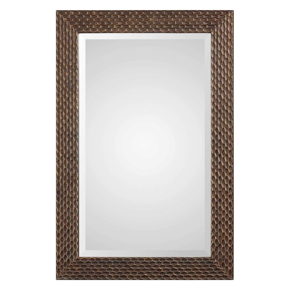 Rubigo Bronze Mirror - Uttermost - Rectangular Mirrors by Modest Hut