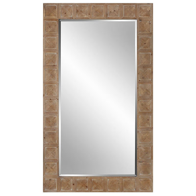 Rustic Farmhouse Mirror - Uttermost - Rectangular Mirrors by Modest Hut