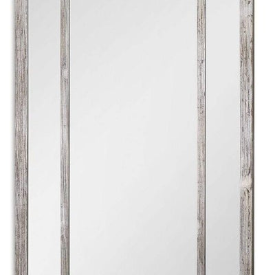 Sarcon Oversized Antiqued Silver Mirror - Uttermost - Rectangular Mirrors by Modest Hut