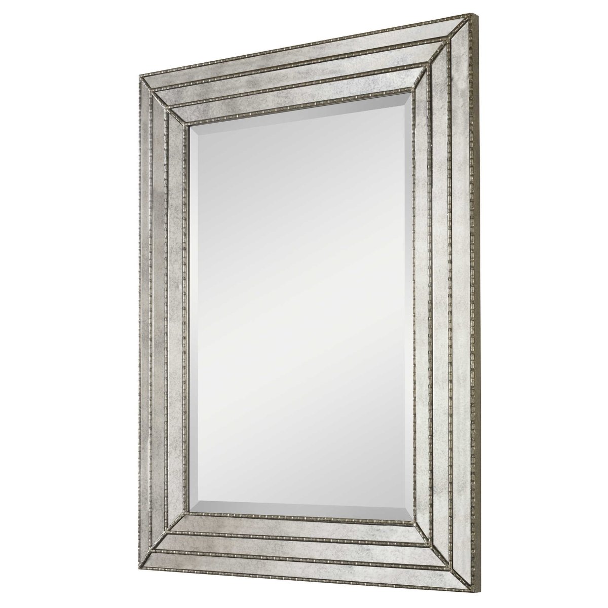 Seymour Silver Mirror - Uttermost - Rectangular Mirrors by Modest Hut