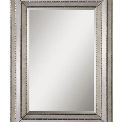 Seymour Silver Mirror - Uttermost - Rectangular Mirrors by Modest Hut