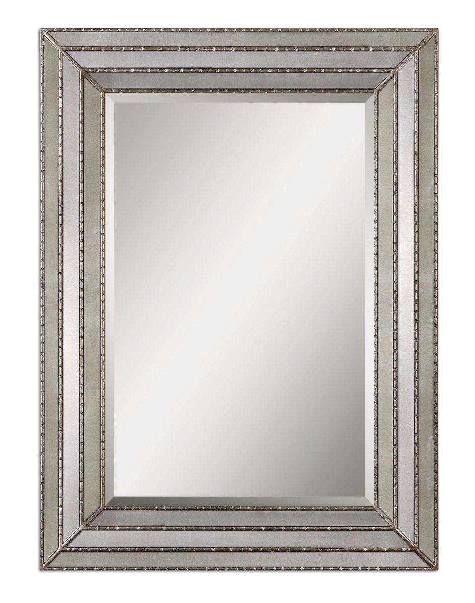 Seymour Silver Mirror - Uttermost - Rectangular Mirrors by Modest Hut