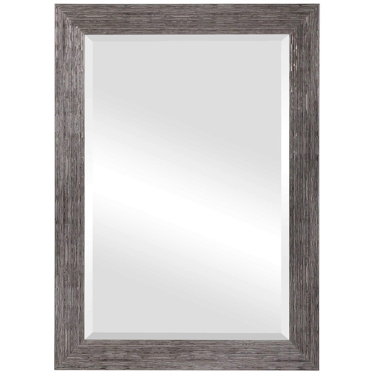 Silver Lignus Mirror - Uttermost - Rectangular Mirrors by Modest Hut