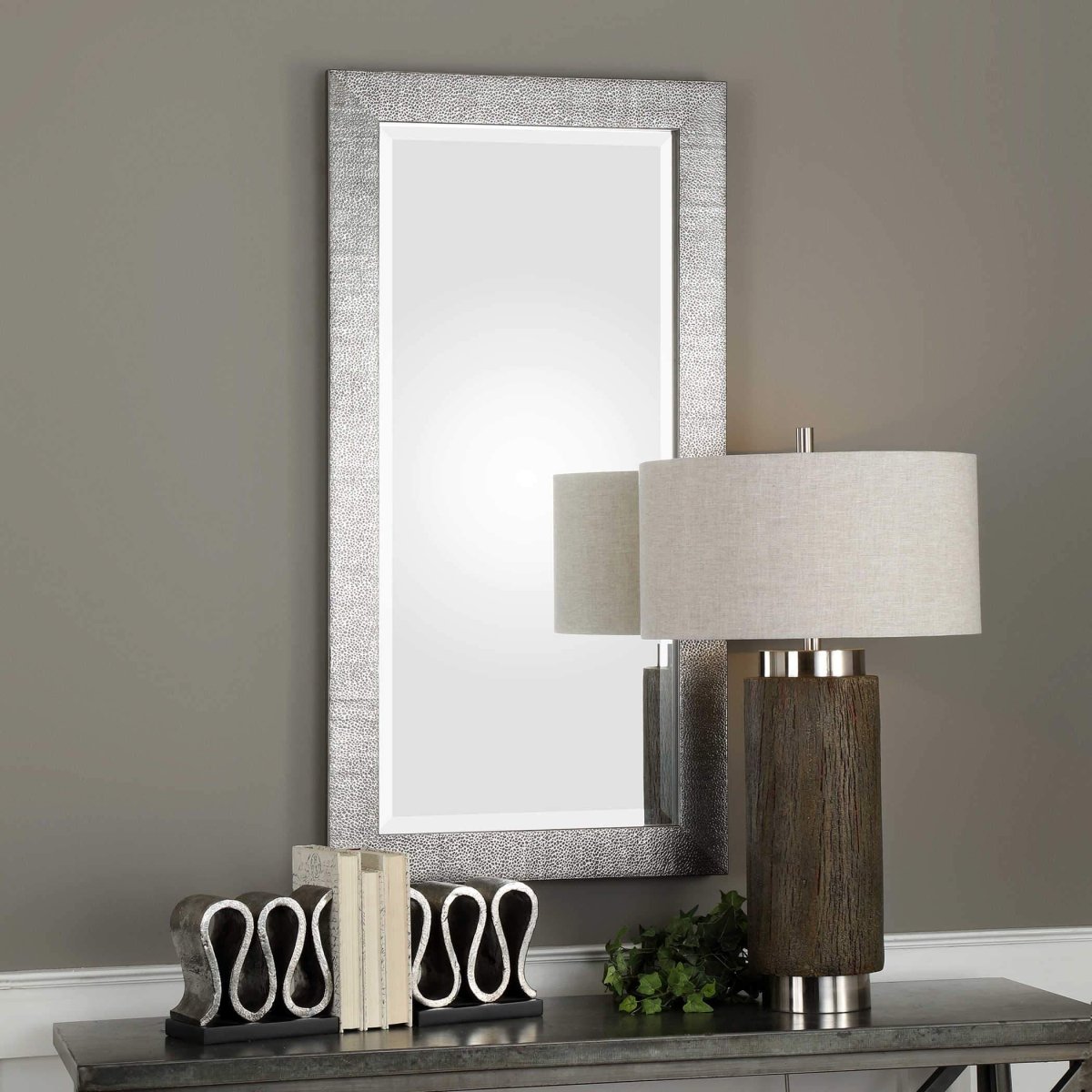 Silver Tulare Contemporary Mirror - Uttermost - Rectangular Mirrors by Modest Hut