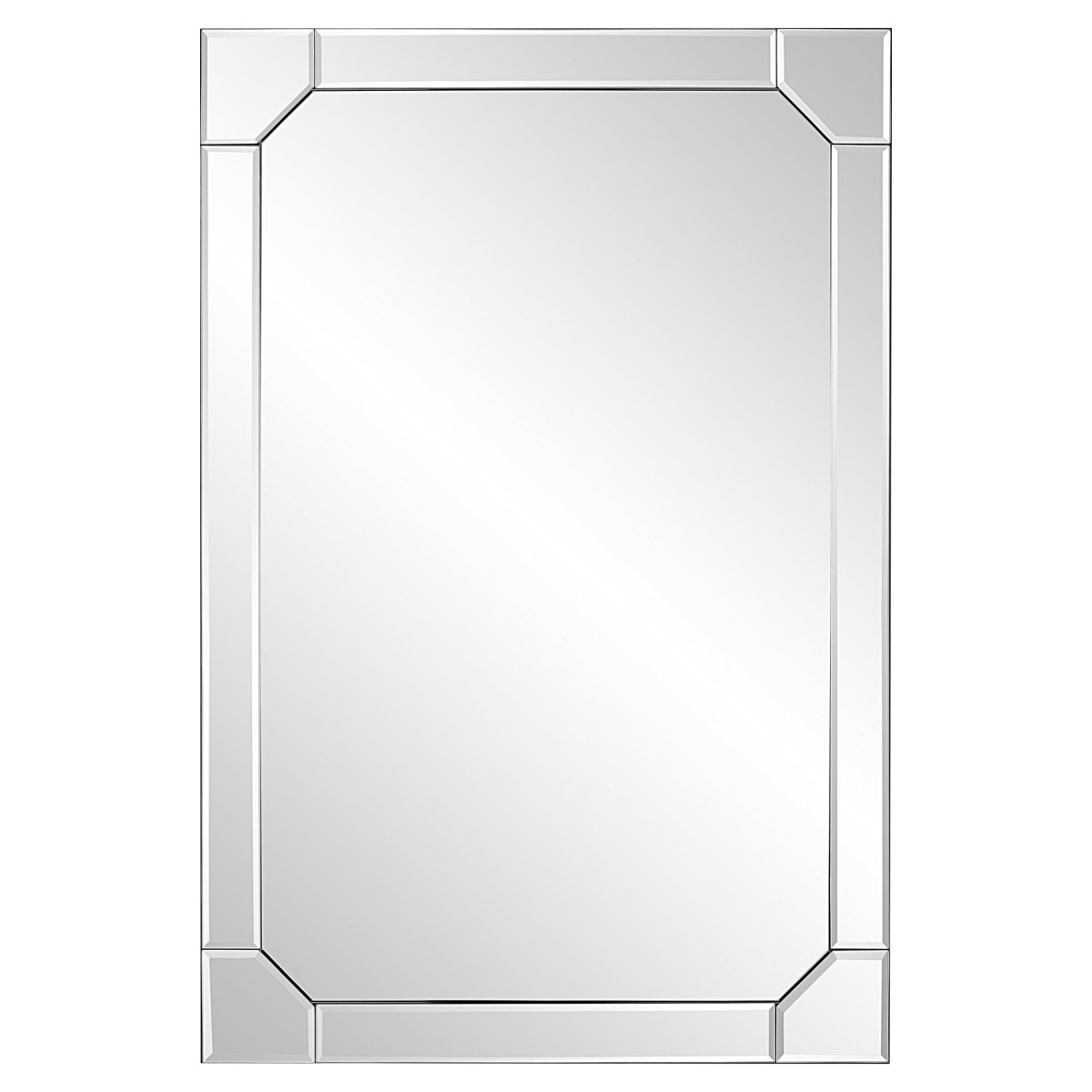 Small Bevel Rectangular Mirror - Uttermost - Rectangular Mirrors by Modest Hut