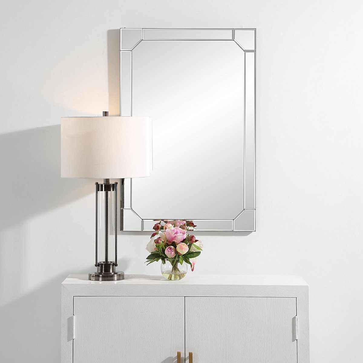 Small Bevel Rectangular Mirror - Uttermost - Rectangular Mirrors by Modest Hut