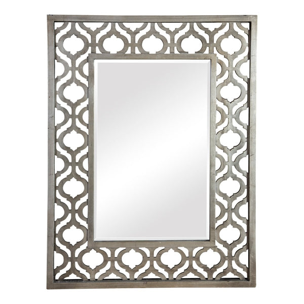 Sorbolo Silver Mirror - Uttermost - Rectangular Mirrors by Modest Hut
