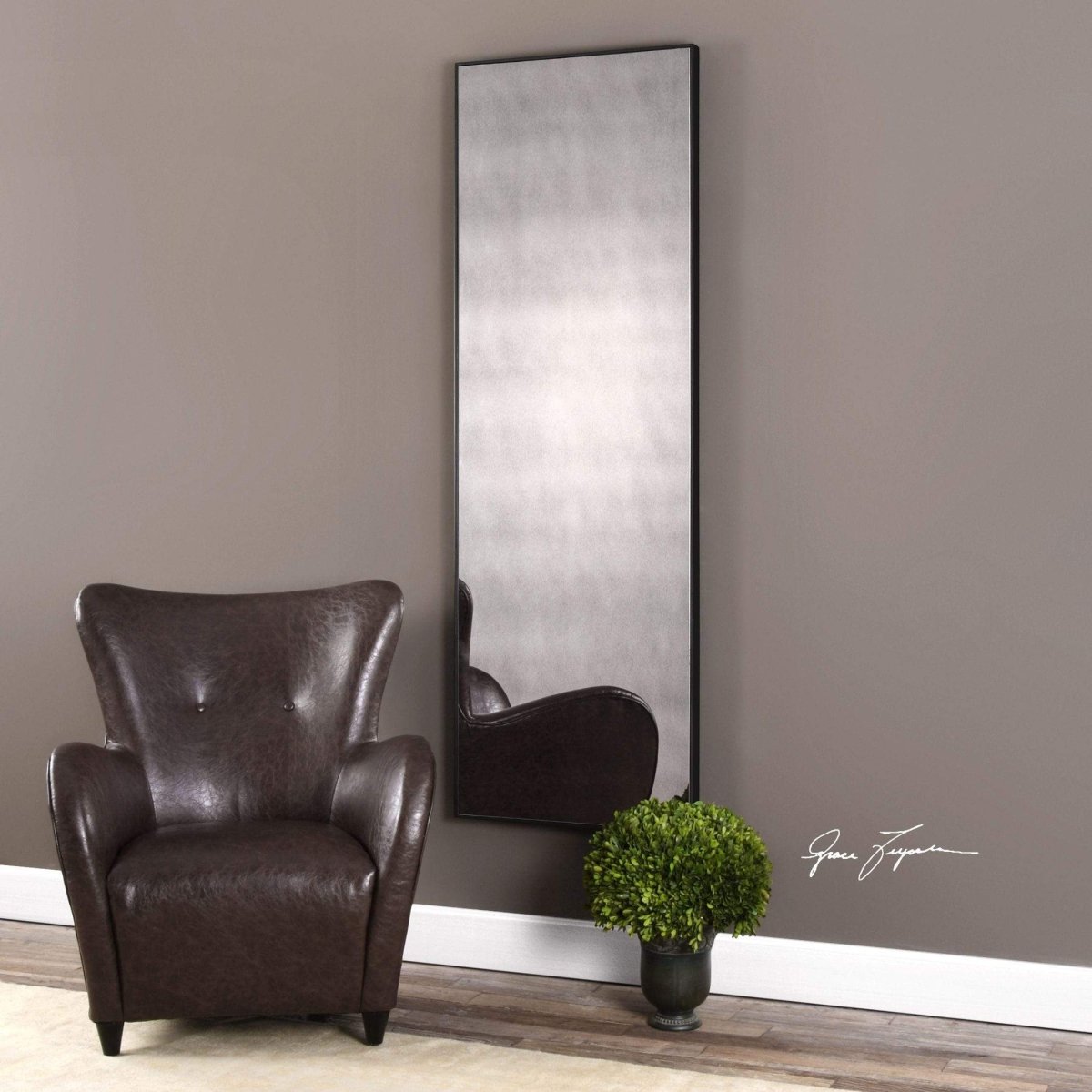 Stately Burwell Wall Mirror - Uttermost - Rectangular Mirrors by Modest Hut