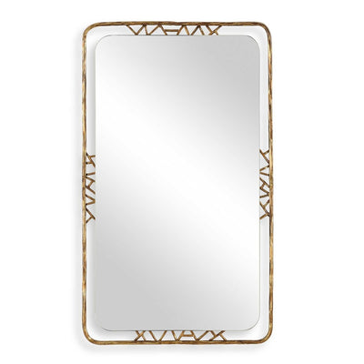 Tahoma Antiqued Gold Mirror - Uttermost - Rectangular Mirrors by Modest Hut