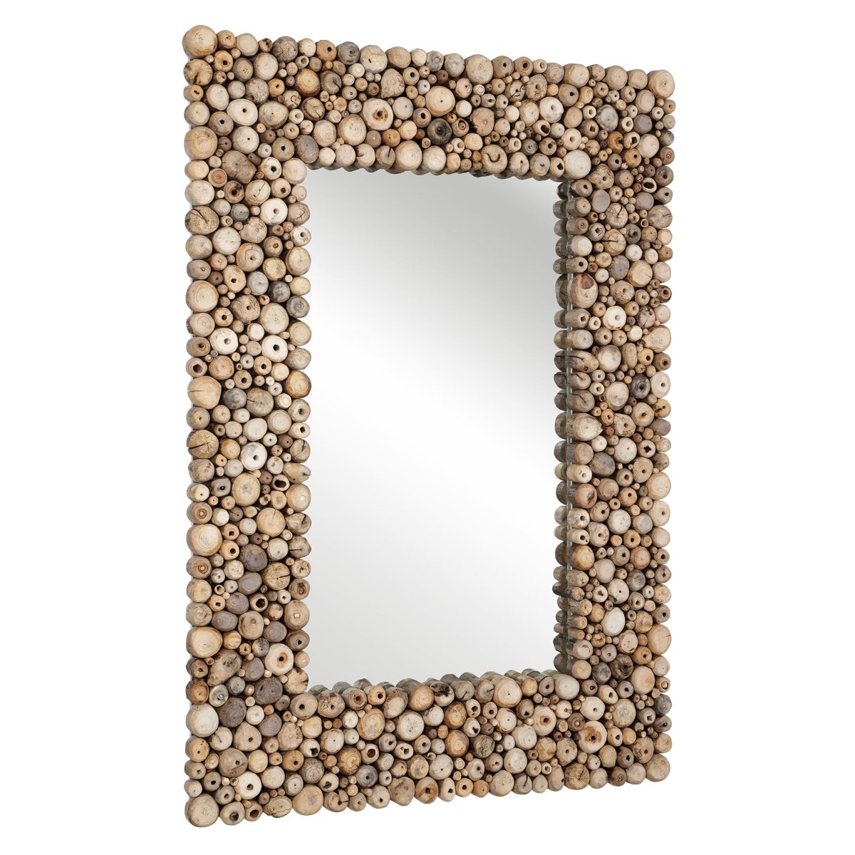 Timberwood Rectangular Mirror - Uttermost - Rectangular Mirrors by Modest Hut