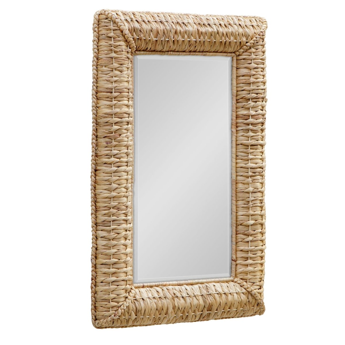 Twisted Seagrass Rectangle Mirror - Uttermost - Rectangular Mirrors by Modest Hut