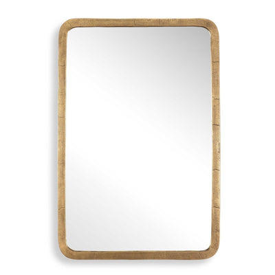 Vestry Antique Brass Mirror - Uttermost - Rectangular Mirrors by Modest Hut