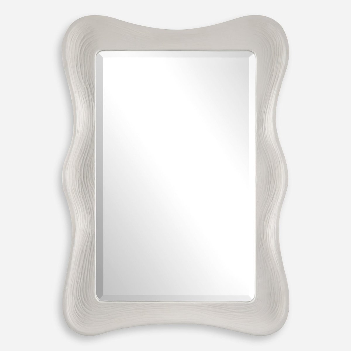 Whitehaven Wavy Rectangle Mirror - Uttermost - Rectangular Mirrors by Modest Hut