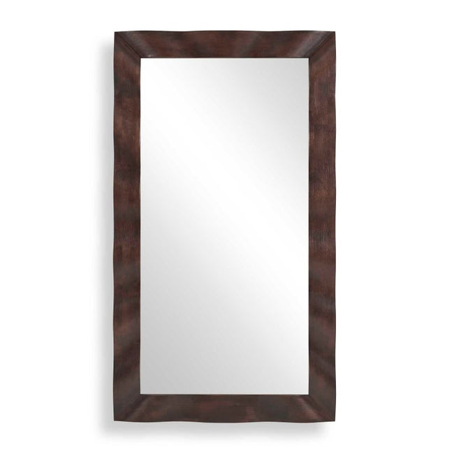 Wrinkle Wavy Wood Mirror - Rectangular Mirrors