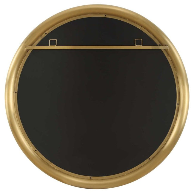 Atkinson Modern Brass Round Mirror - Round Mirrors