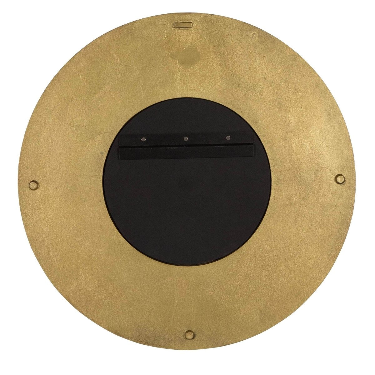 Axel Round Brass Mirror - Uttermost - Round Mirrors by Modest Hut