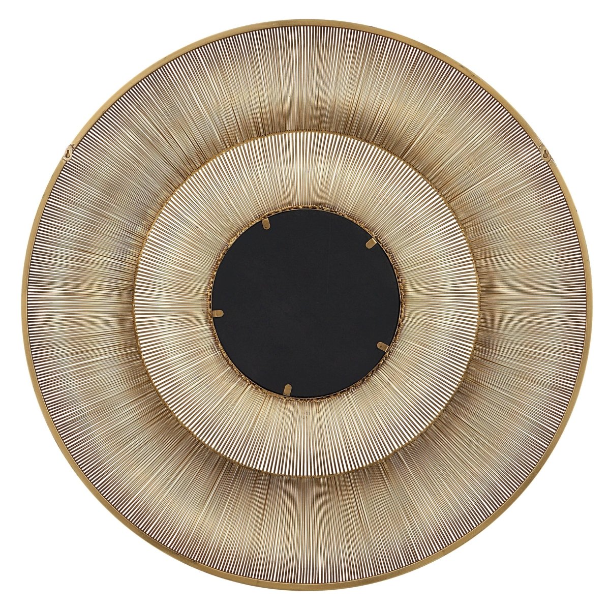 Bauble Round Gold Mirror - Uttermost - Round Mirrors by Modest Hut