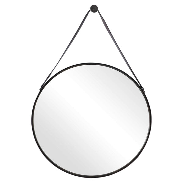 Bronze Suspendu Mirror - Uttermost - Round Mirrors by Modest Hut