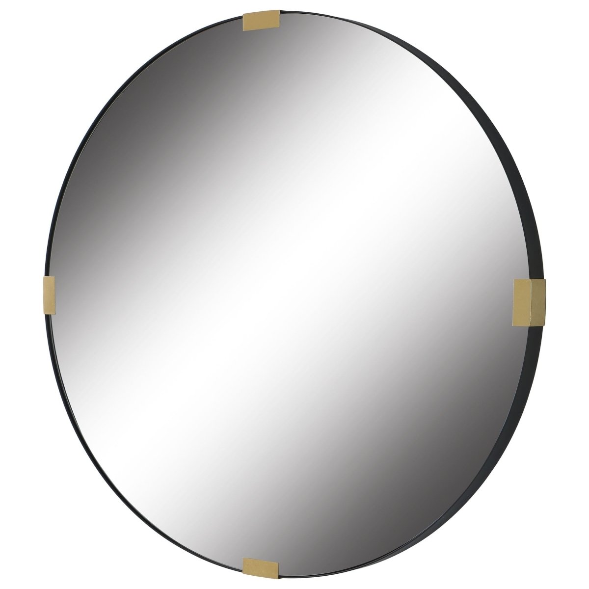 Clip Modern Round Mirror - Uttermost - Round Mirrors by Modest Hut