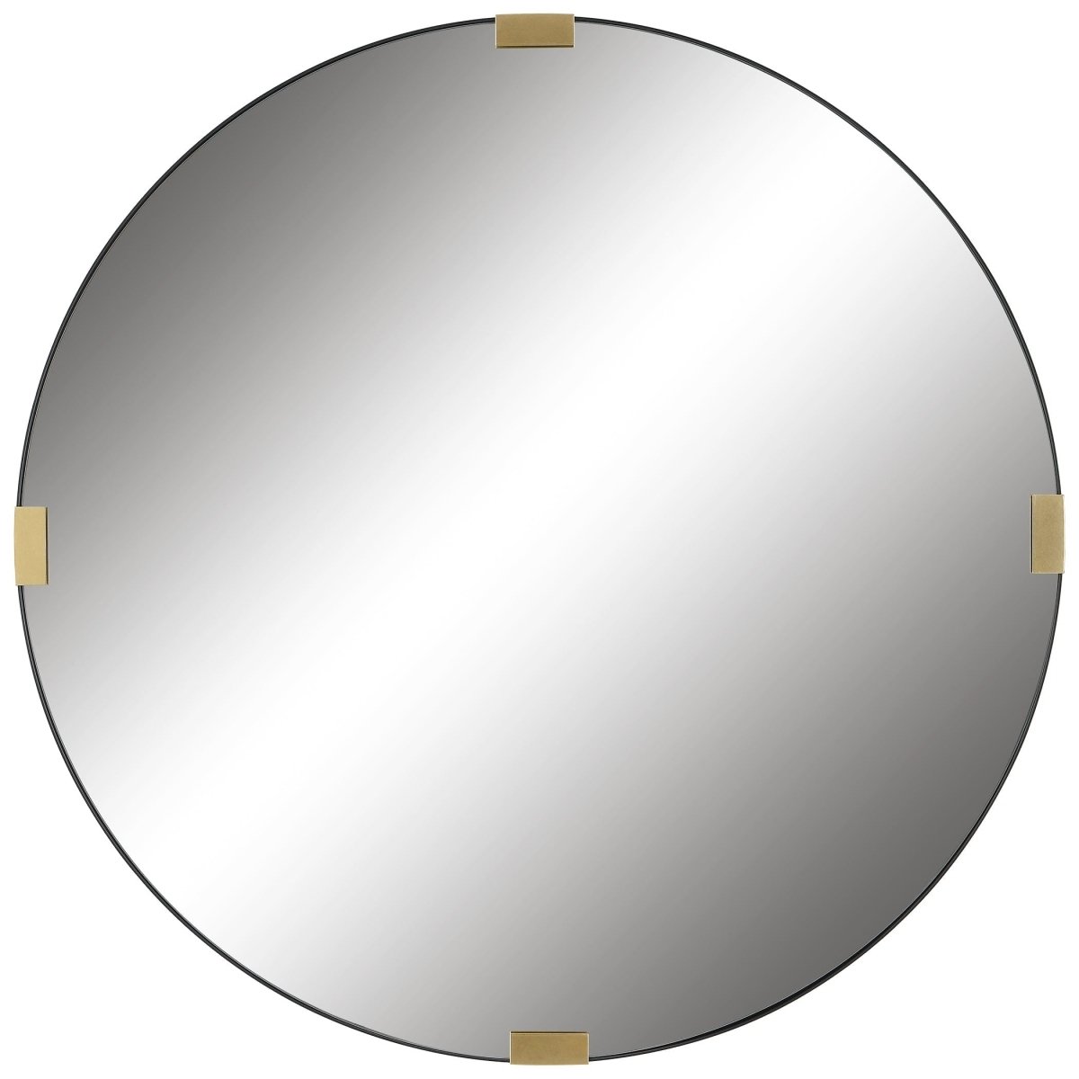 Clip Modern Round Mirror - Uttermost - Round Mirrors by Modest Hut