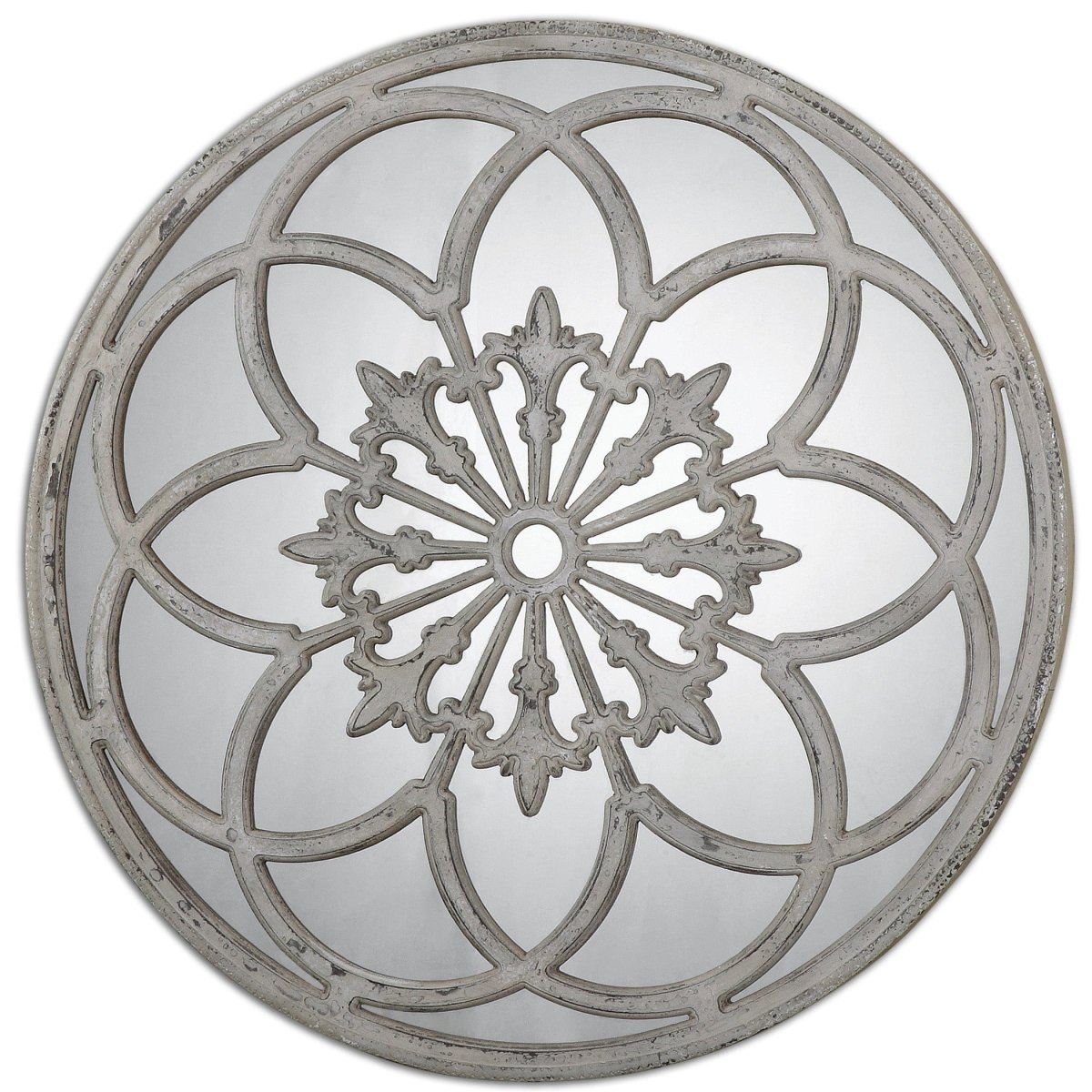 Conselyea Round Mirror - Uttermost - Round Mirrors by Modest Hut