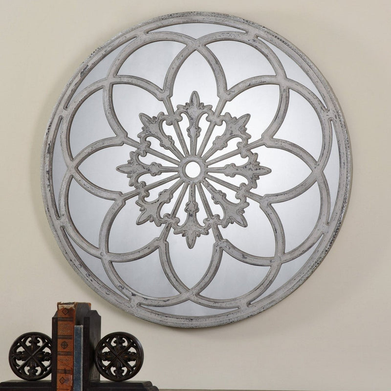 Conselyea Round Mirror - Uttermost - Round Mirrors by Modest Hut