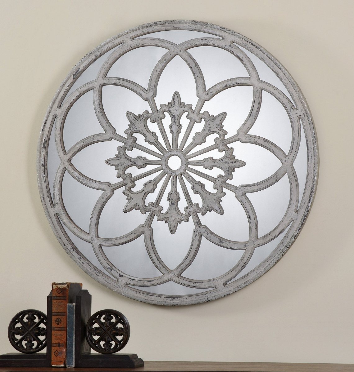 Conselyea Round Mirror - Uttermost - Round Mirrors by Modest Hut