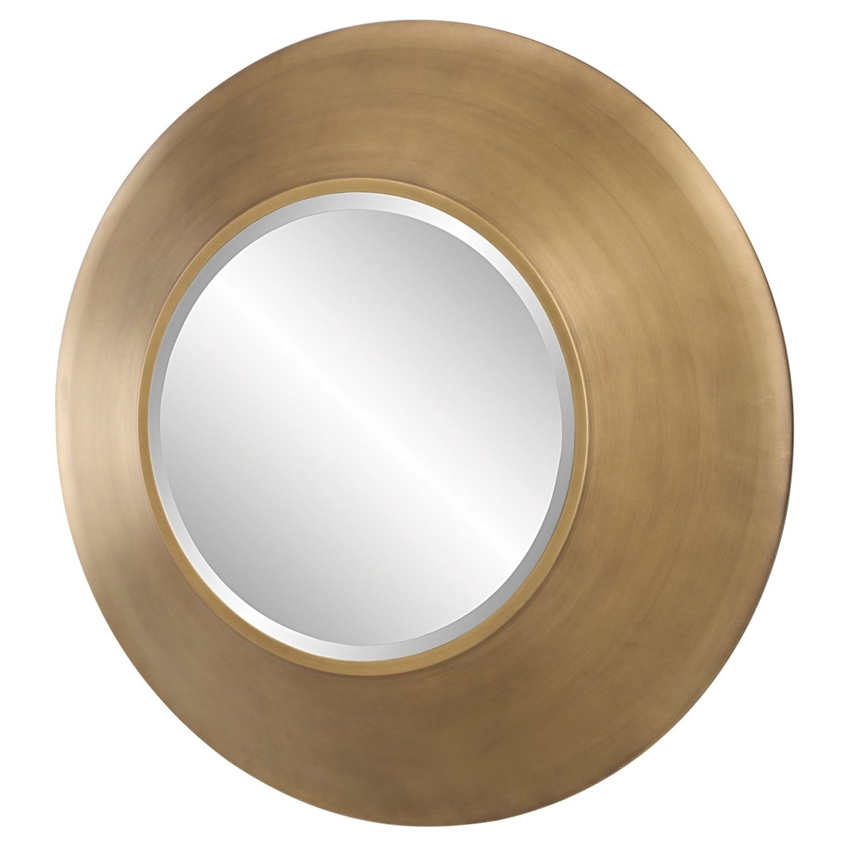 Contessa Round Gold Mirror - Uttermost - Round Mirrors by Modest Hut