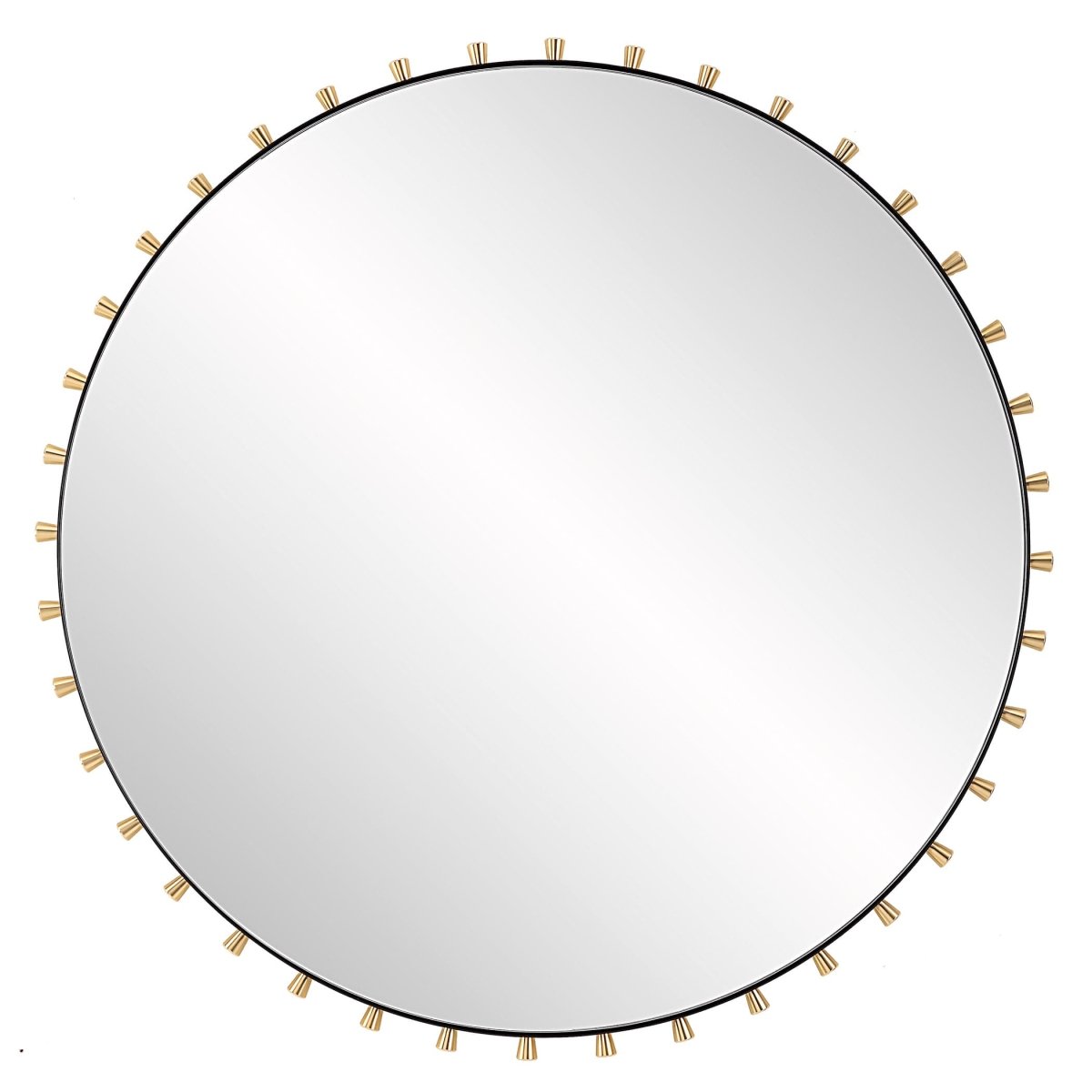 Cosmopolitan Round Mirror - Uttermost - Round Mirrors by Modest Hut