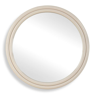 Florian Warm White Round Mirror - Uttermost - Round Mirrors by Modest Hut