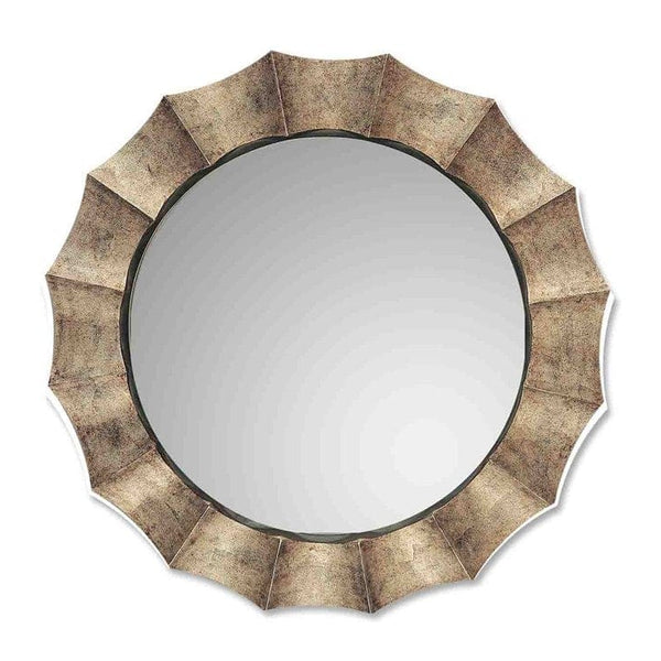Gotham Round Mirror - Uttermost - Round Mirrors by Modest Hut