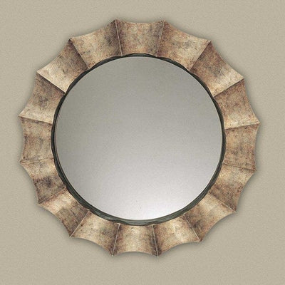 Gotham Round Mirror - Uttermost - Round Mirrors by Modest Hut