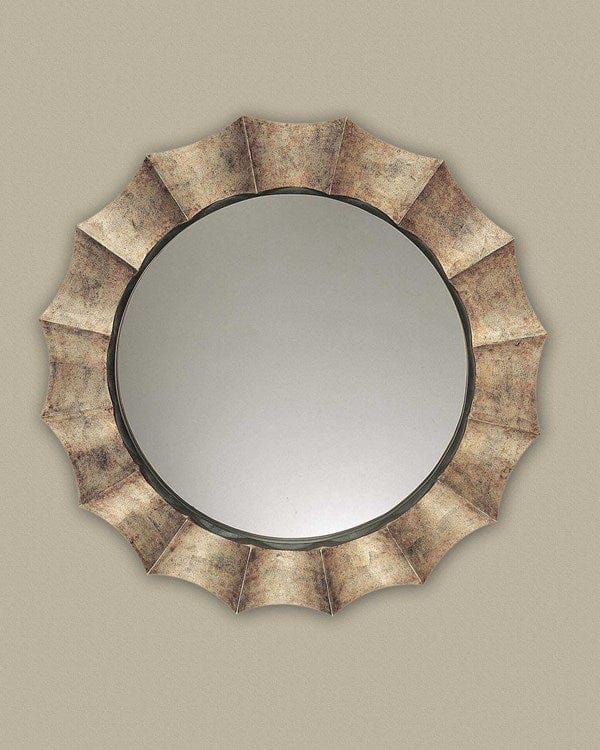 Gotham Round Mirror - Uttermost - Round Mirrors by Modest Hut