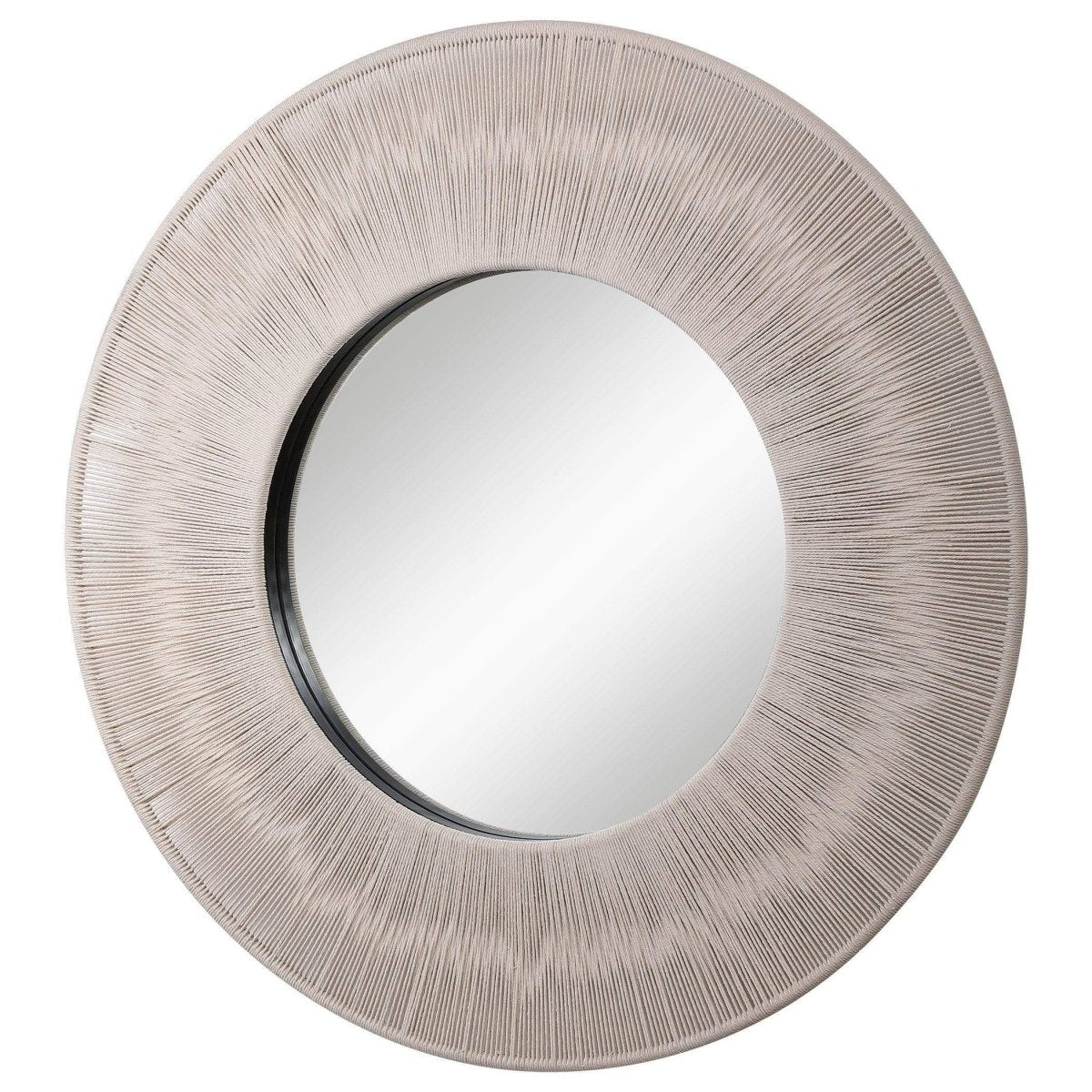 Knotted Round MIrror - Uttermost - Round Mirrors by Modest Hut