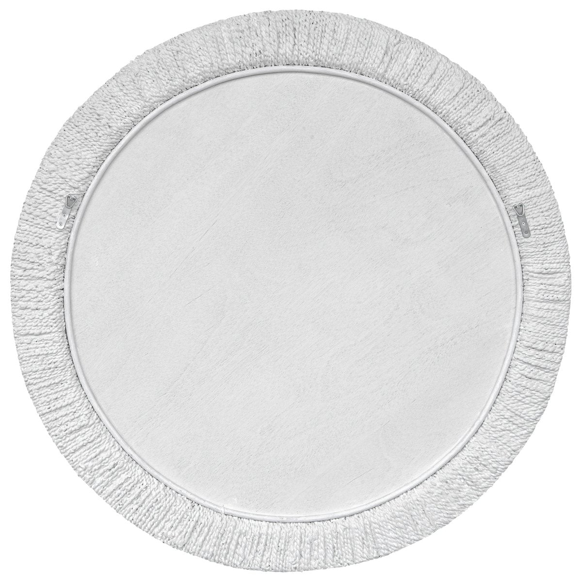 Mariner White Round Mirror - Uttermost - Round Mirrors by Modest Hut