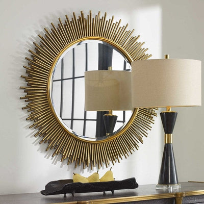 Marlo Round Mirror - Uttermost - Round Mirrors by Modest Hut