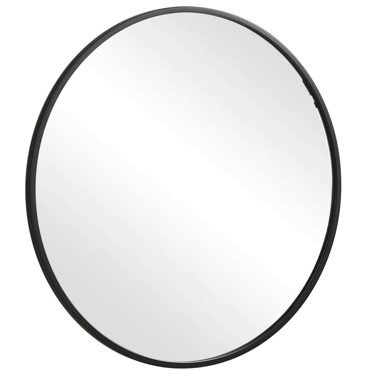 Matte Round Mirror 37" - Uttermost - Round Mirrors by Modest Hut