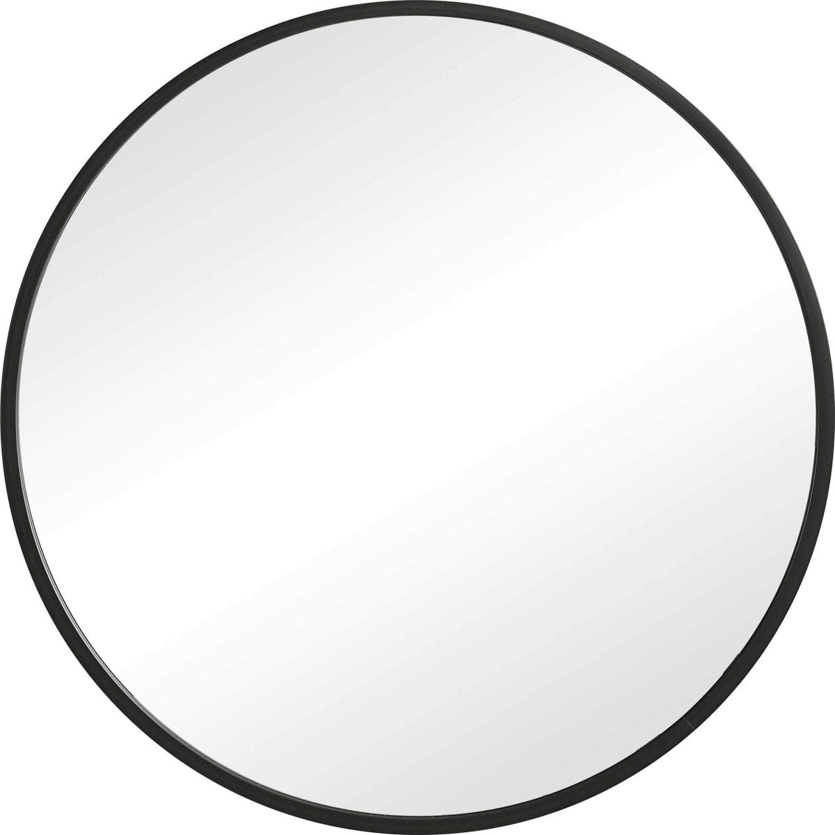 Matte Round Mirror 43" - Uttermost - Round Mirrors by Modest Hut