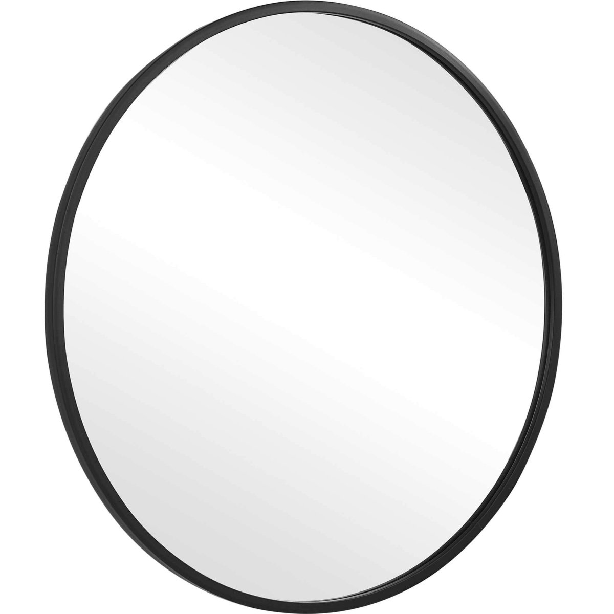 Matte Round Mirror 43" - Uttermost - Round Mirrors by Modest Hut