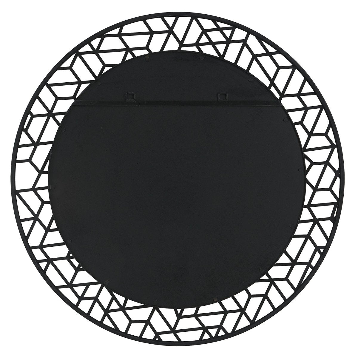 Mosaic Metal Round Mirror - Uttermost - Round Mirrors by Modest Hut