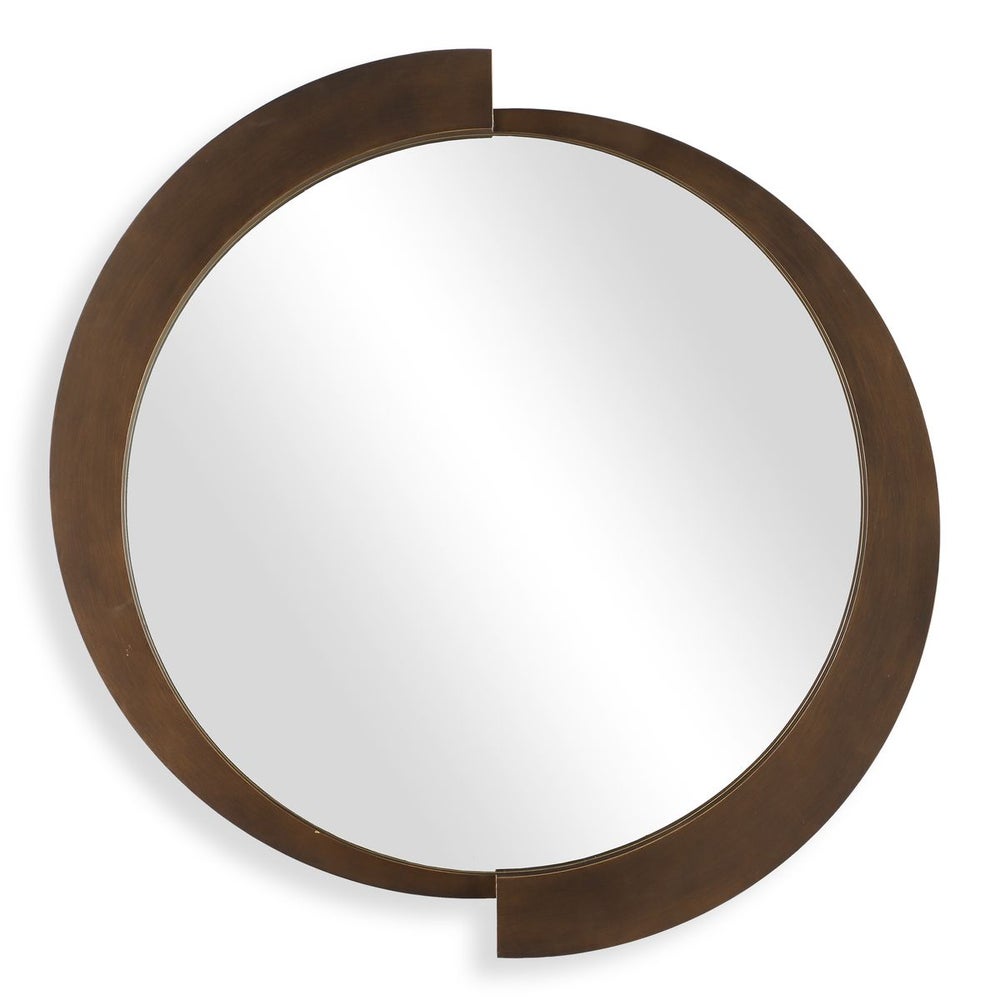 Reverse Round Mirror - Uttermost - Round Mirrors by Modest Hut