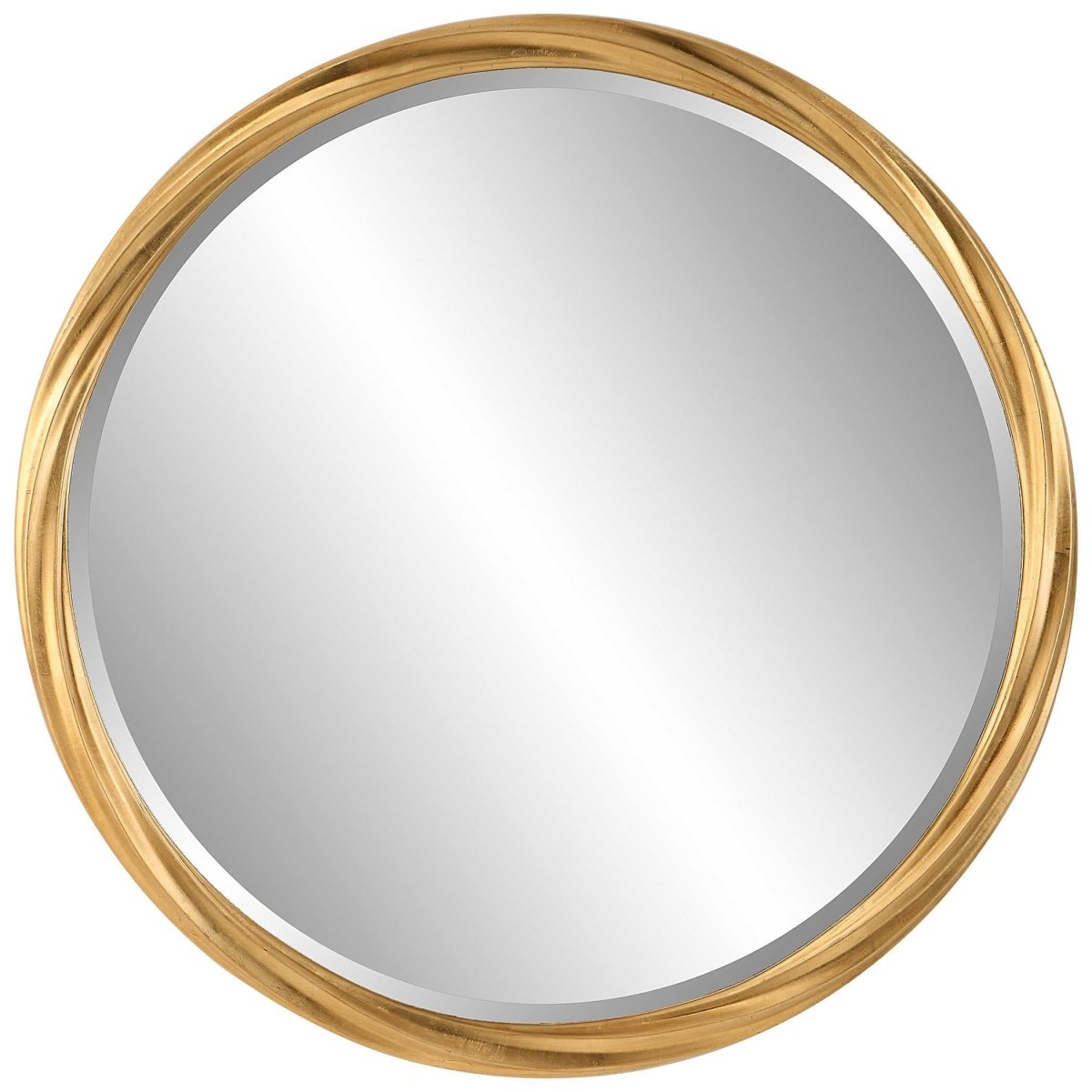 Round Contemporary Design Mirror - Uttermost - Round Mirrors by Modest Hut